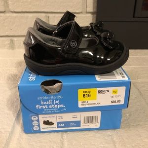 Stride Rite Black Mary Jane Infant Dress Shoe
